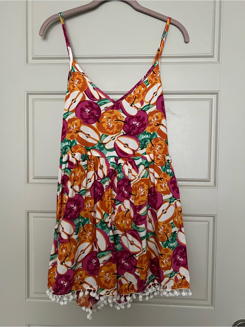 Paper Heart NWT Fruits Romper Size 6/XS Summer Casual Vacation Beach
